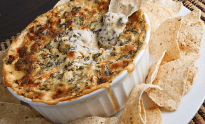 Hot Cheesy Crab, Spinach and Artichoke Super Bowl Party Dip - yummy ...