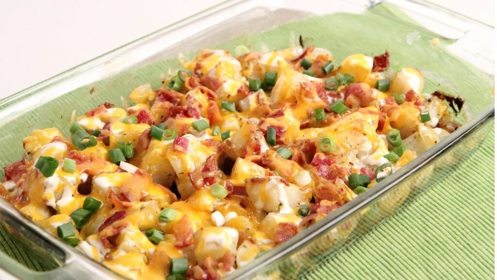 Cheesy Bacon Ranch Potatoes - Comfort Food Heaven - yummy tummy zone